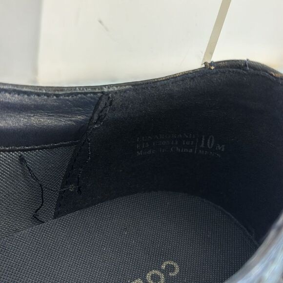 Men's Cole Haan Navy Laced Oxford Shoes - Picture 3 of 6